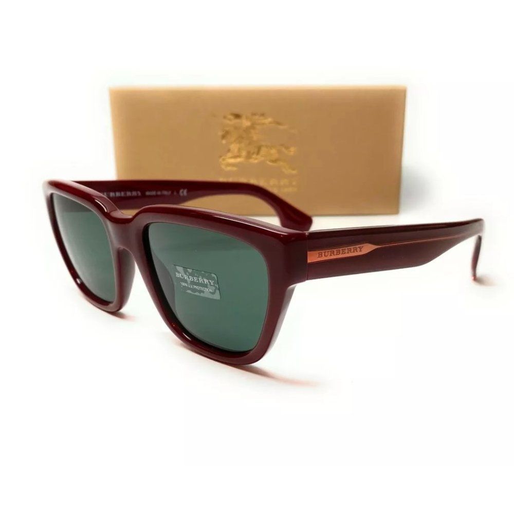 Burberry Women's Bordeaux Dark Green Sunglasses!
